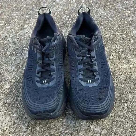 Hoka Bondi 6 Running Shoes Black Women’s Size 11 - Picture 3 of 11